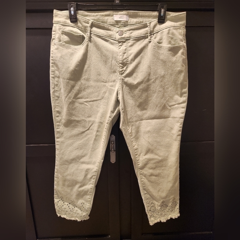 Womens LOFT Skinny Crop Pants